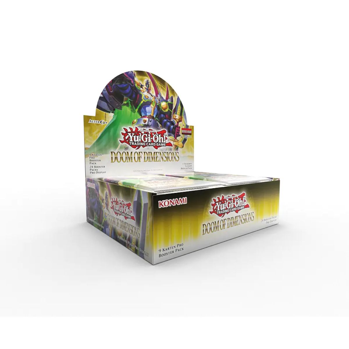 Yu-Gi-Oh! Doom of Dimensions Booster Display (24) Deutsch