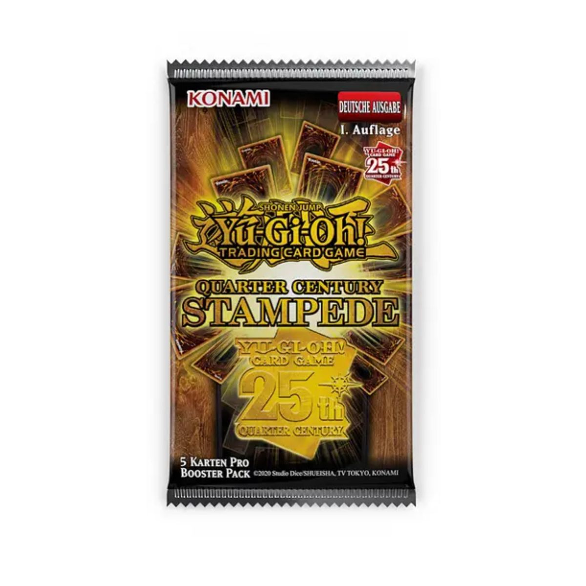 Yu-Gi-Oh! Quarter Century Stampede Booster Deutsch