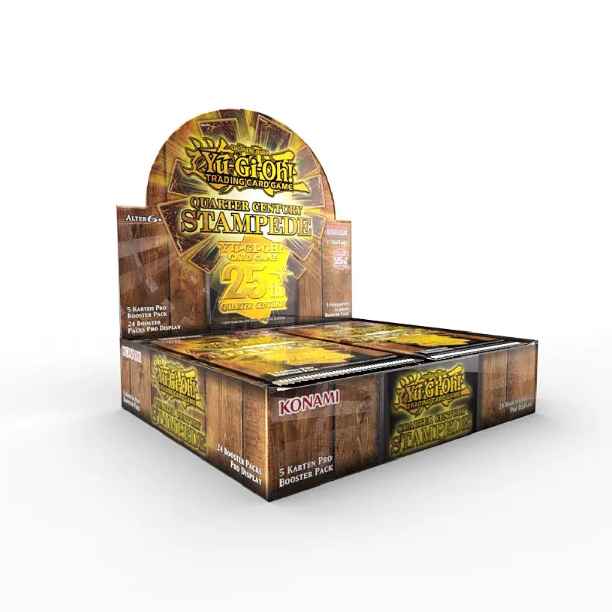Yu-Gi-Oh! Quarter Century Stampede Booster Display (24) Englisch