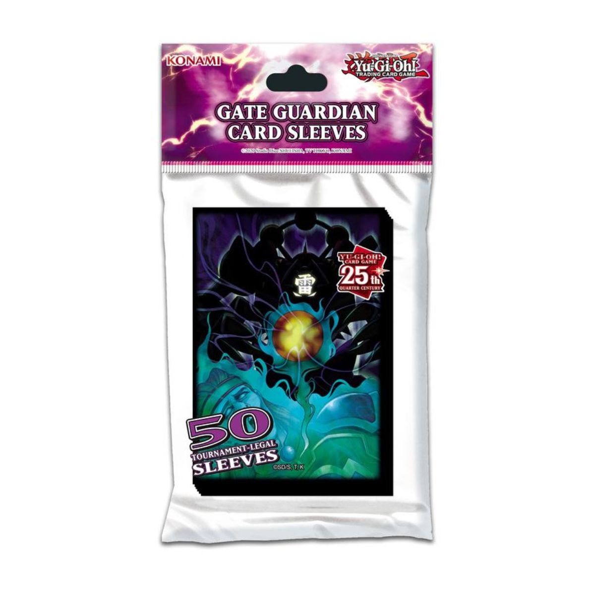 Yu-Gi-Oh! Torwächter/Gate Guardian Sleeves (50 Hüllen)