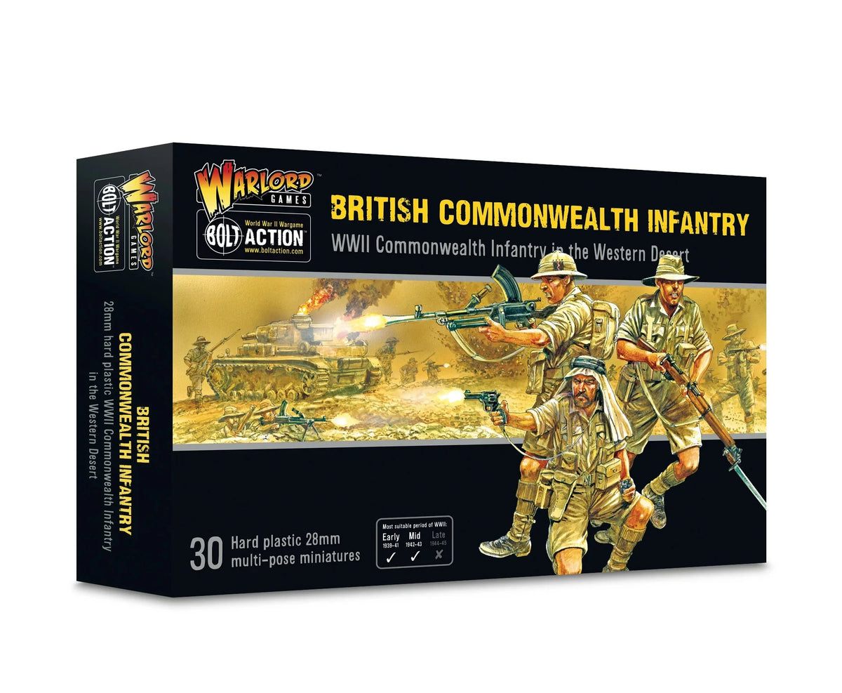 Bolt Action Warlord Games Bolt Action British Commonwealth Infantry