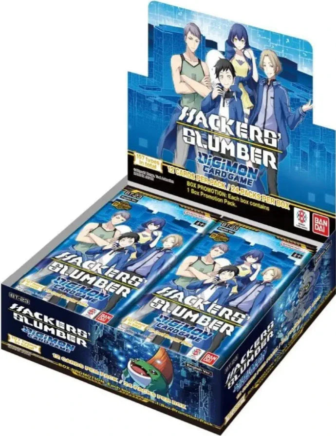 Digimon Card Game Hacker's Slumber BT23 Booster Display (24 Packs) Englisch
