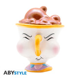 DISNEY - Mug 3D - The Beauty & the Beast Chip with bubbles