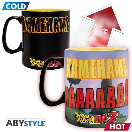 Dragon Ball - Mug Heat Change - 460 ml - DBZ/Kamehameha