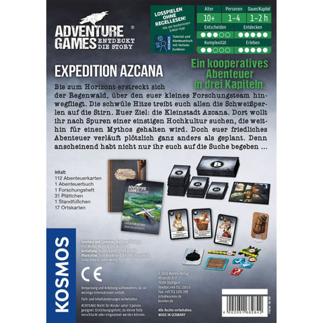 Adventure Games – Expedition Azcana