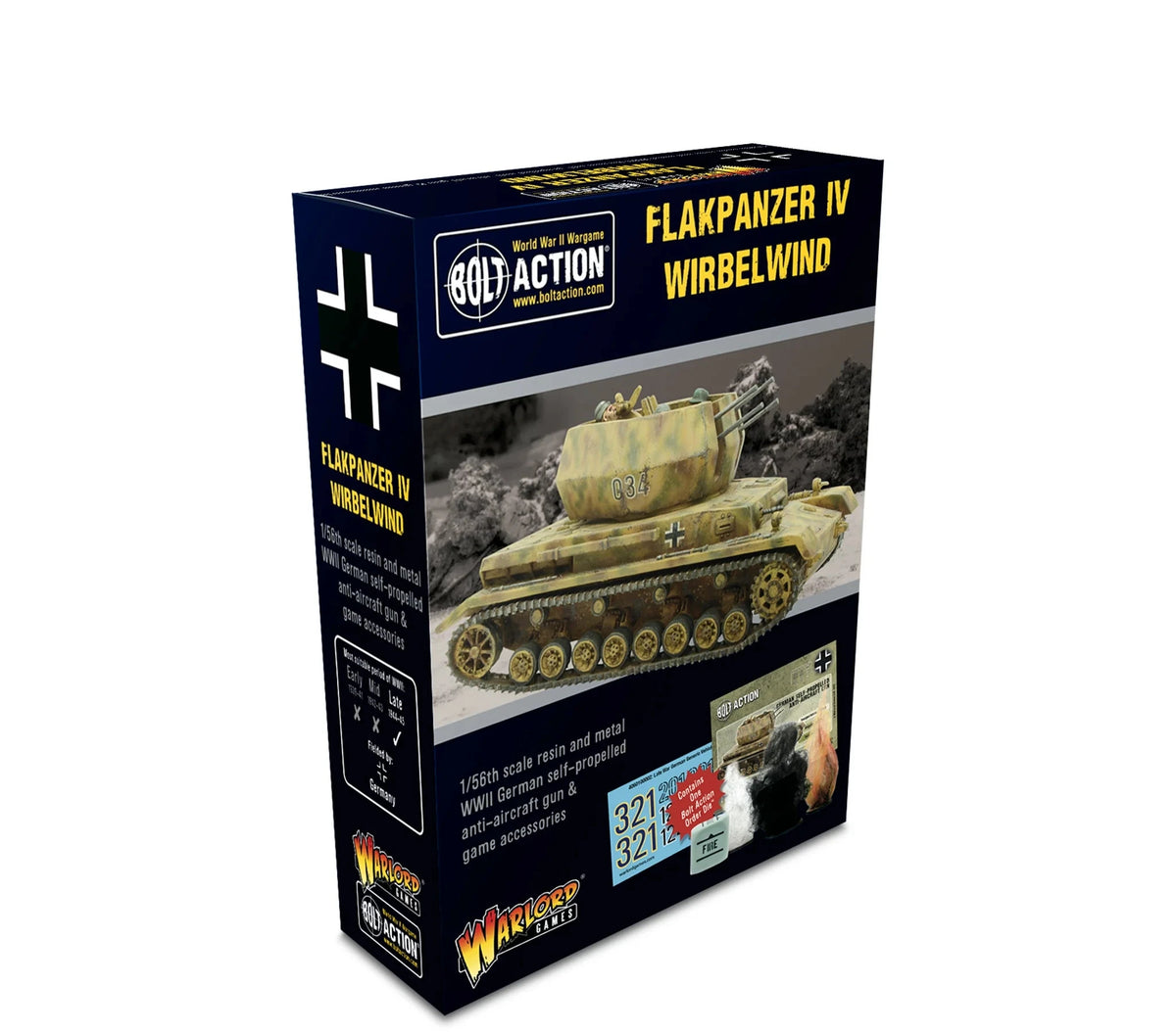 Bolt Action Flakpanzer IV Wirbelwind (Resin)