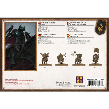 Song of Ice & Fire - Bolton Flayed Men (Gehäutete von Haus Bolton)