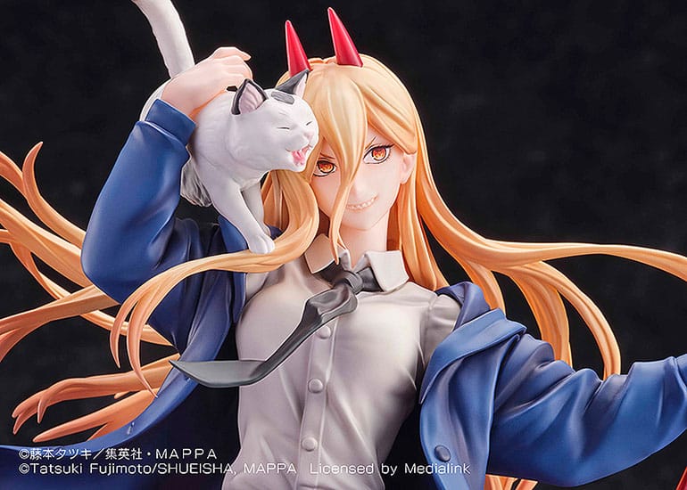 Chainsaw Man Power & Meowy Figur (28 cm)