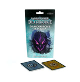 Warhammer Underworlds Rivals Deck Dämonische Masken