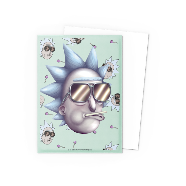 Dragon Shield Brushed Art Sleeves - Cool Rick (100 Sleeves)
