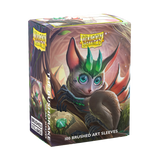 Dragon Shield Brushed Art Sleeves - The Bushdrake (100)