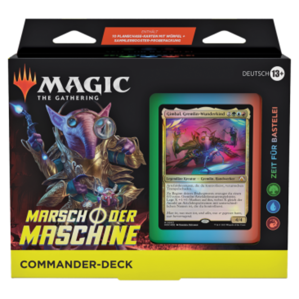 Marsch der Maschine - Commander Deck - Zeit für Bastelei - deutsch