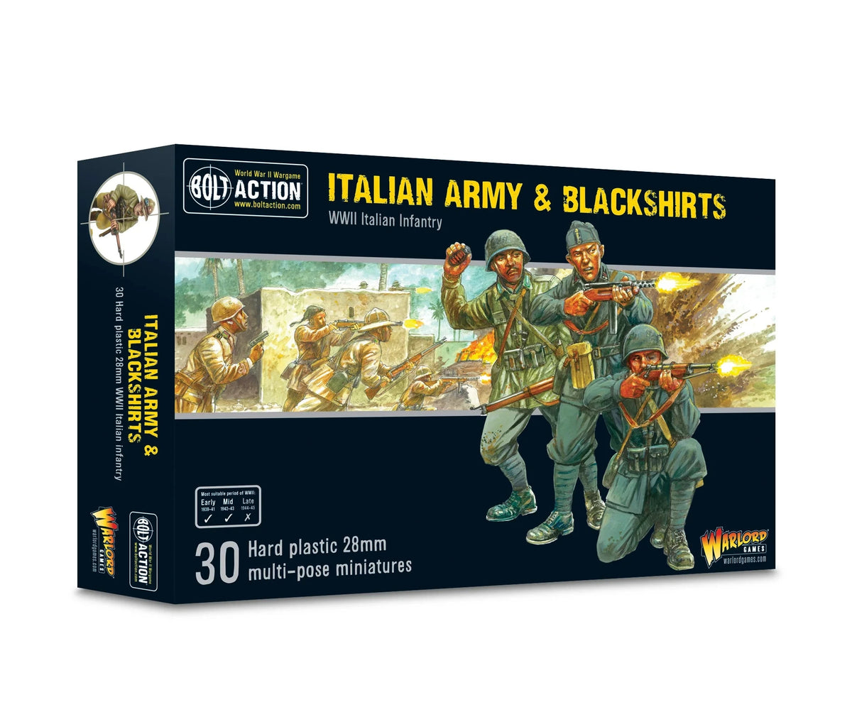 Bolt Action Italian Army & Blackshirts