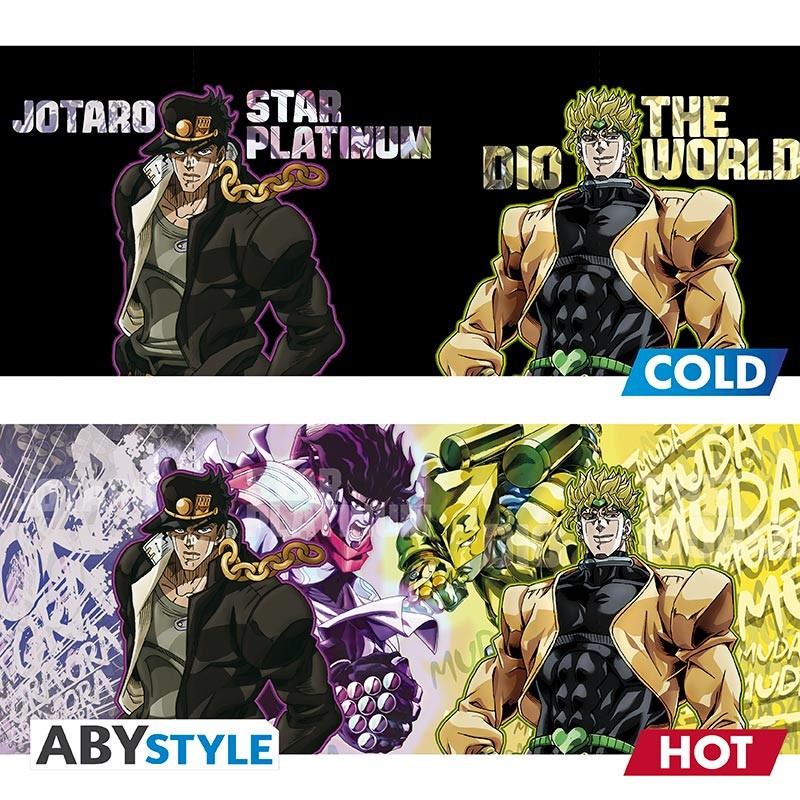 Jojo's Bizarre Adventure - Mug Heat Change - 460 ml - Jotaro Dio