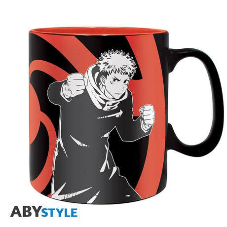 Jujutsu Kaisen - Mug - 460 ml - Group black & white