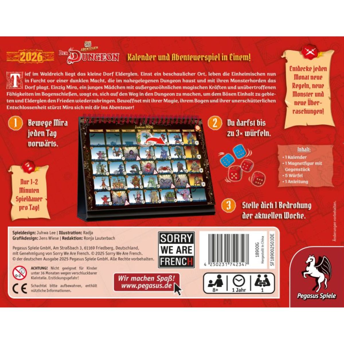 365 Abenteuer – Der Dungeon [Edition 2026]