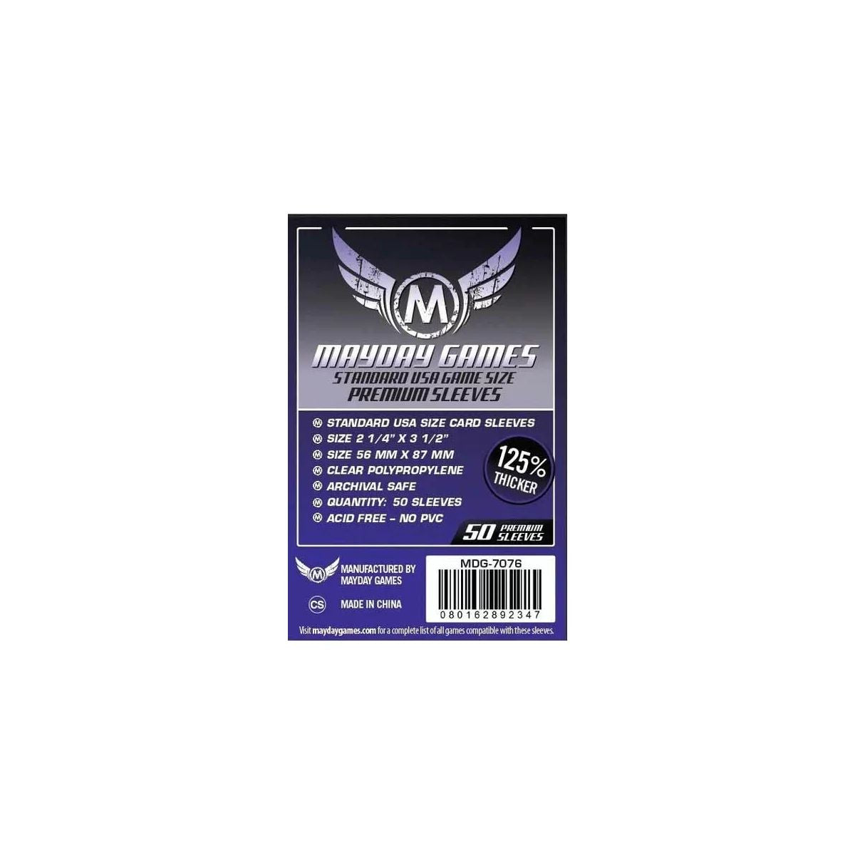 Mayday Games Standard USA Premium Sleeves