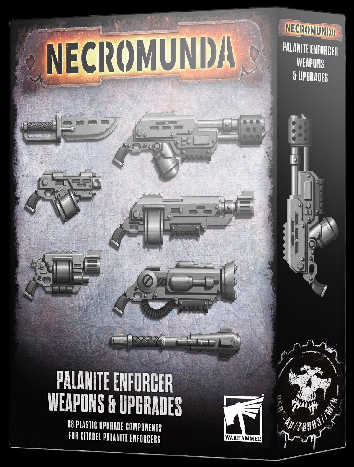 Necromunda Palanite Enforcer Weapons & Upgrades
