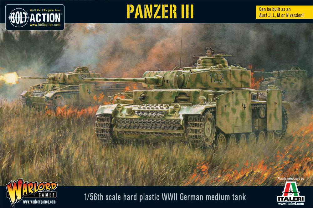 Bolt Action Panzer III (Plastic)