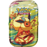 Pokémon Karmesin & Purpur Prismatische Entwicklungen Flamara Mini-Tin Deutsch