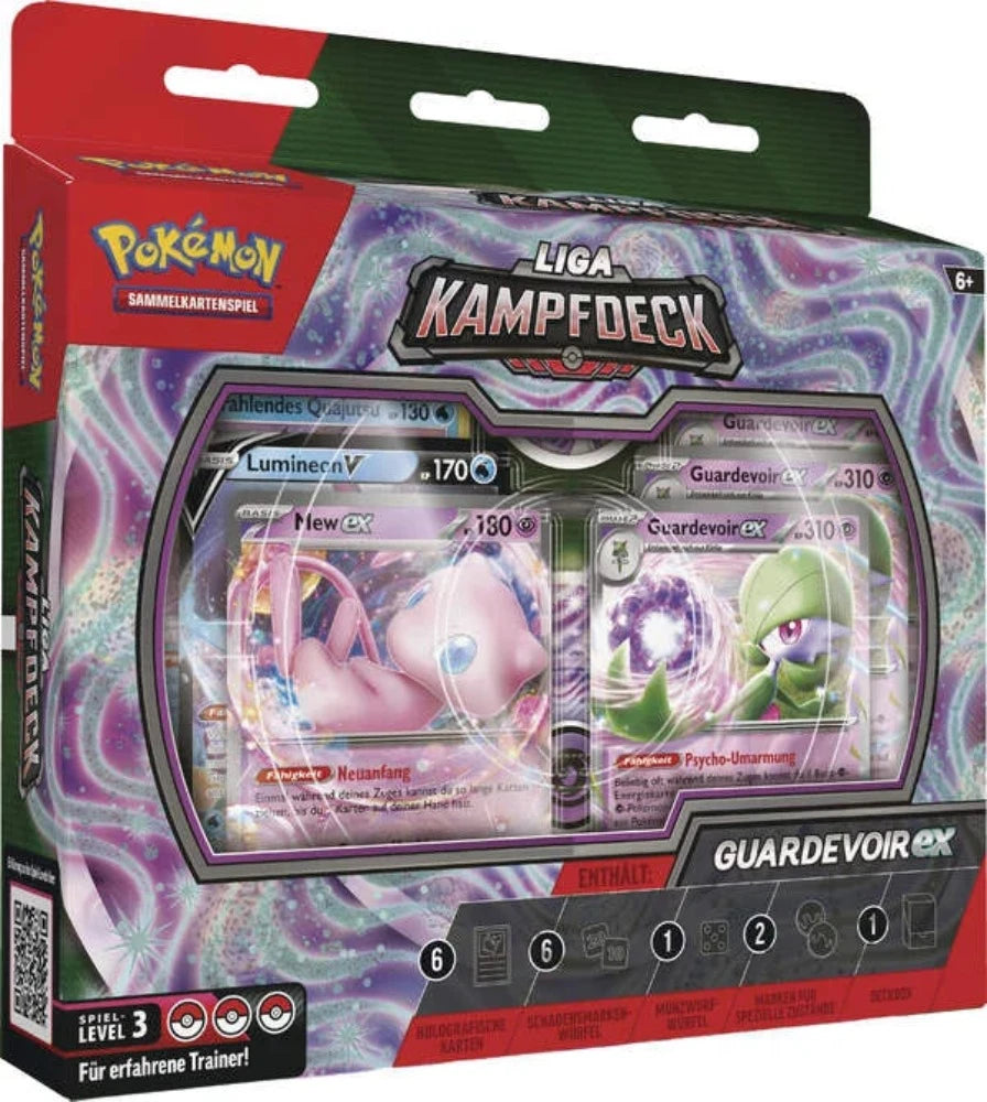 Pokémon Guardevoir-ex Liga-Kampfdeck Deutsch