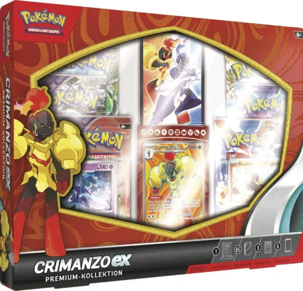 Pokémon Premium-Kollektion - Crimanzo ex - DE