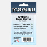 TCG Guru - Matte Black Sleeves