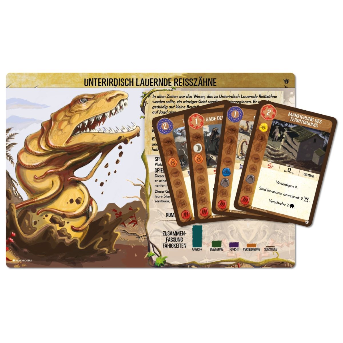 Spirit Island: Unterirdisch lauernde Reißzähne [Mini-Eweiterung]