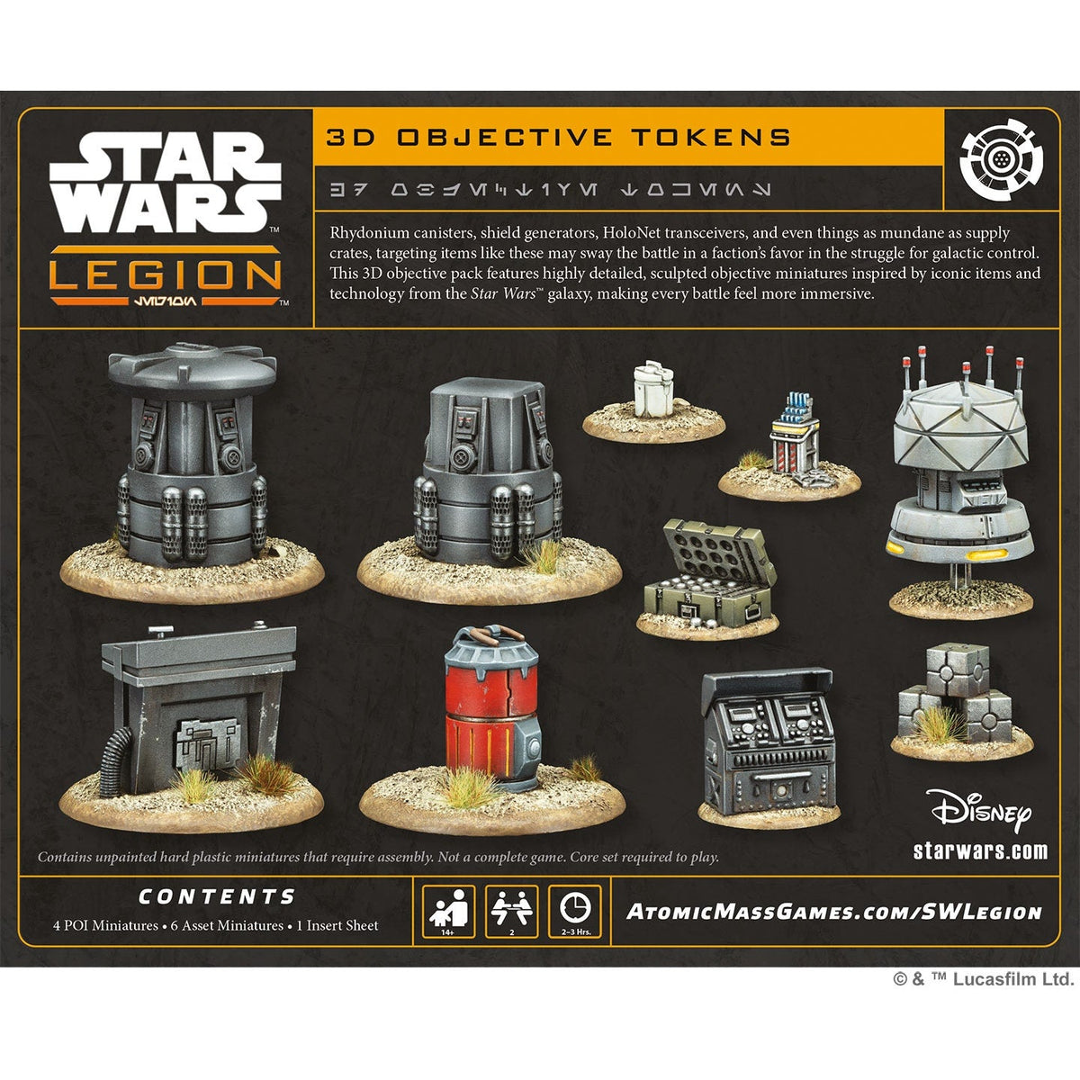 Star Wars: Legion – 3D Objective Tokens