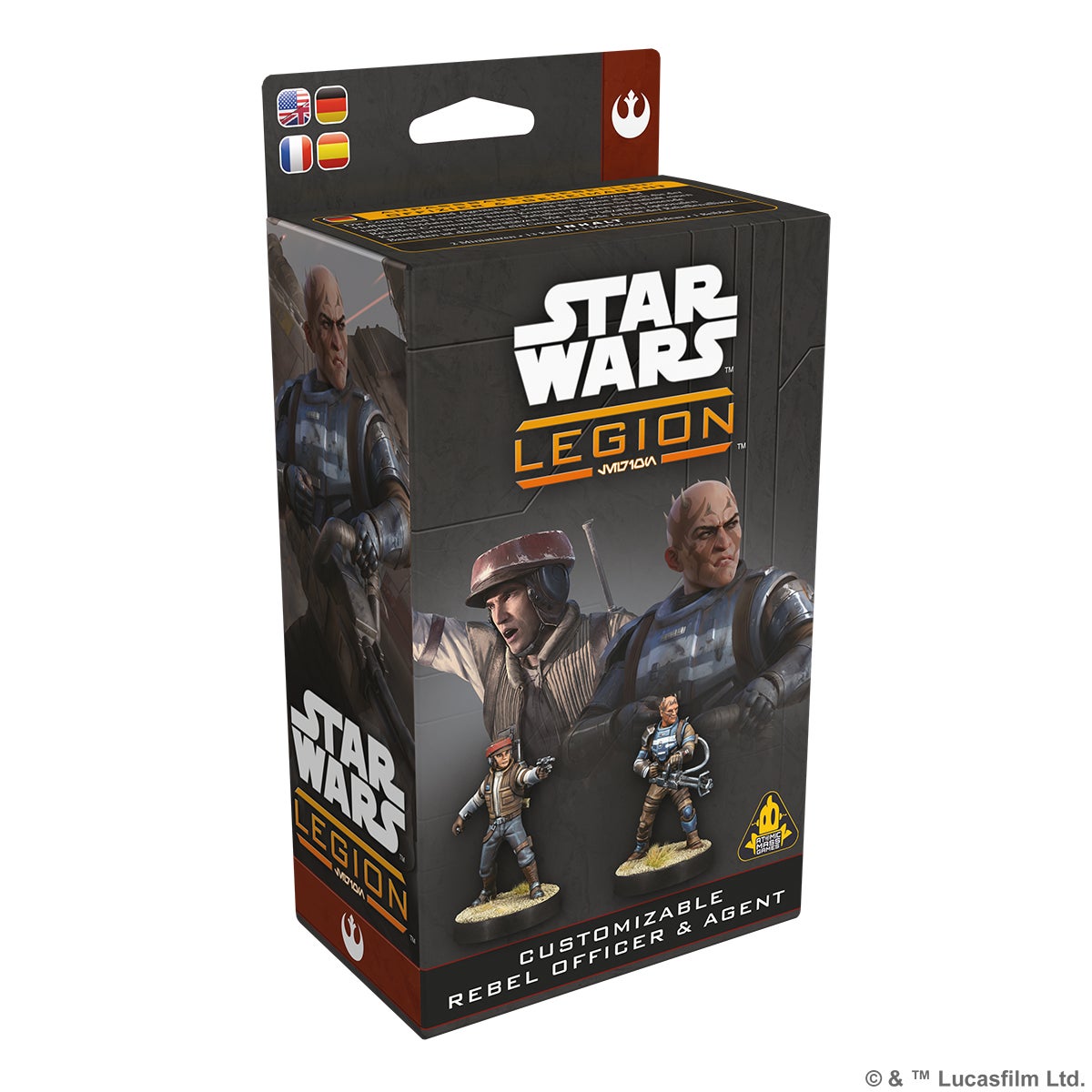 Star Wars: Legion – Customizable Rebel Officer & Agent