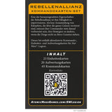 Star Wars: Legion – Rebellen Allianz Kommandokarten-Set
