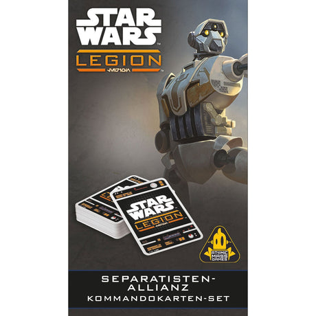 Star Wars: Legion – Separatisten-Allianz Kommandokarten-Set